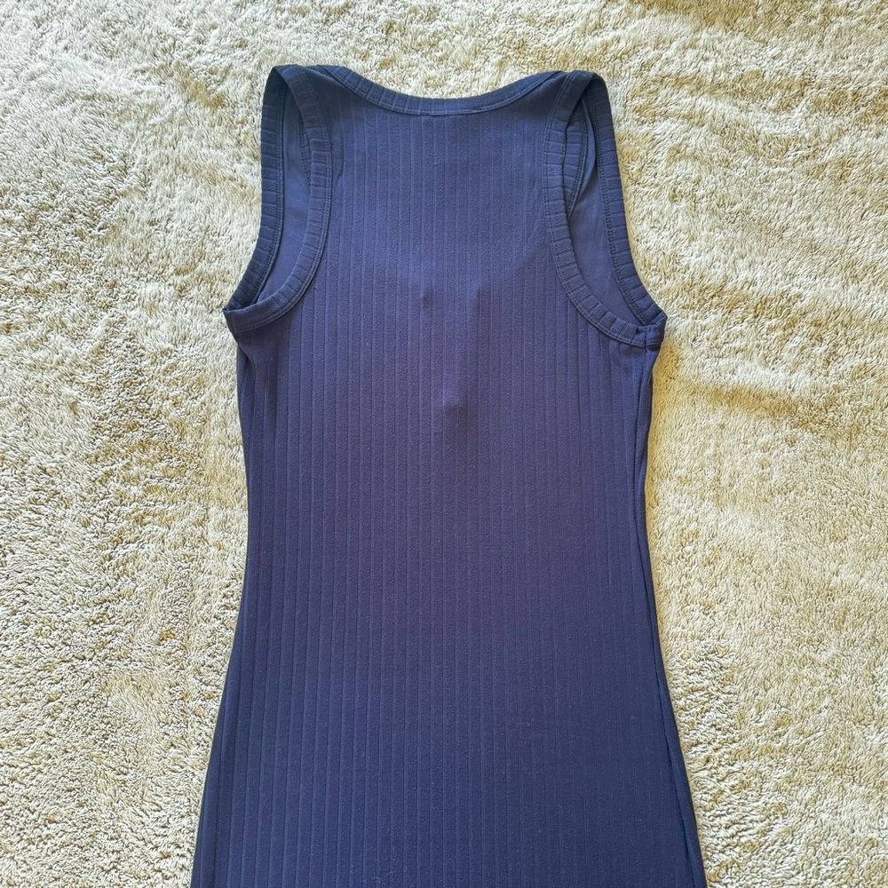 Navy Blue Sleeveless Dress💙 - Picture 3 of 8